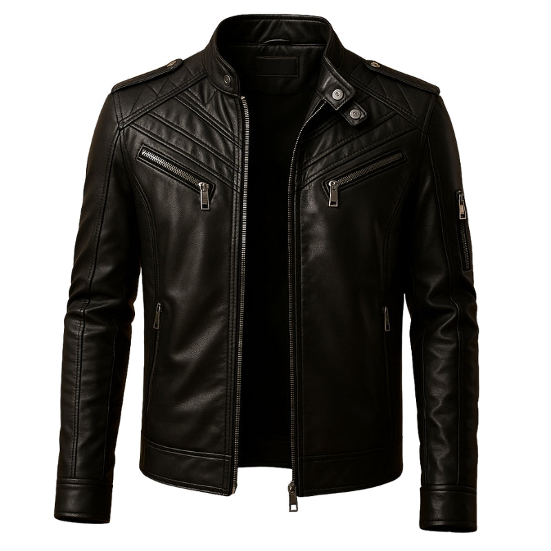 Darian – Jakke med Lange Ærmer, Lynlås og Forlommer