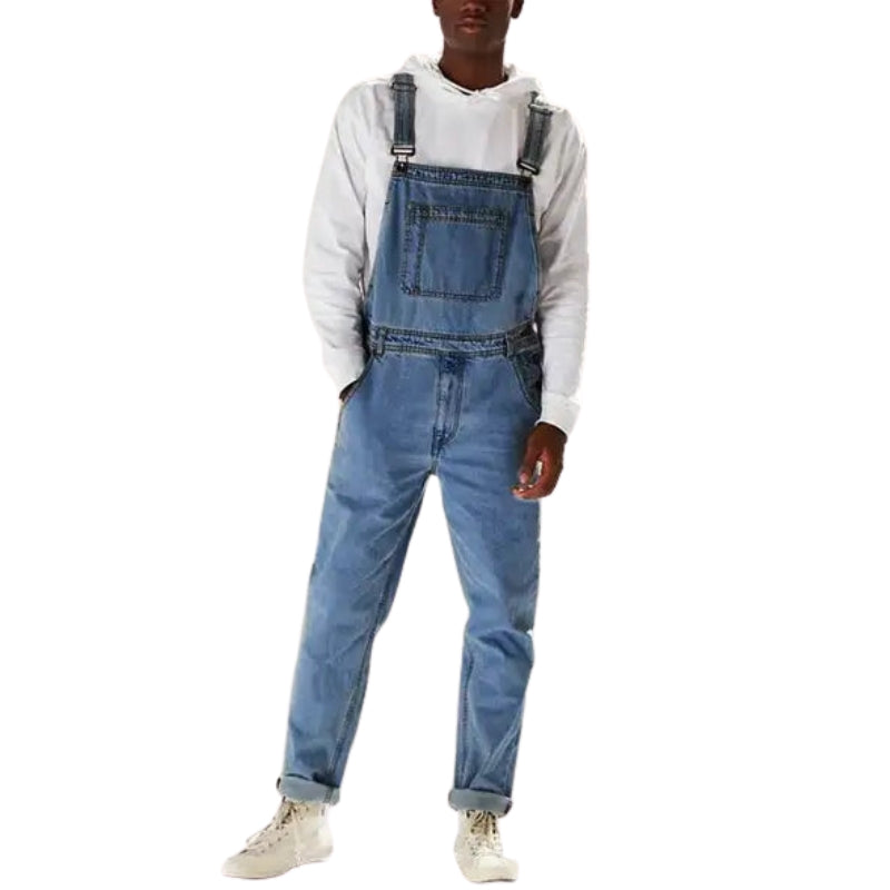 Hugo – Afslappet Jumpsuit med Lommer og Justerbare Stropper