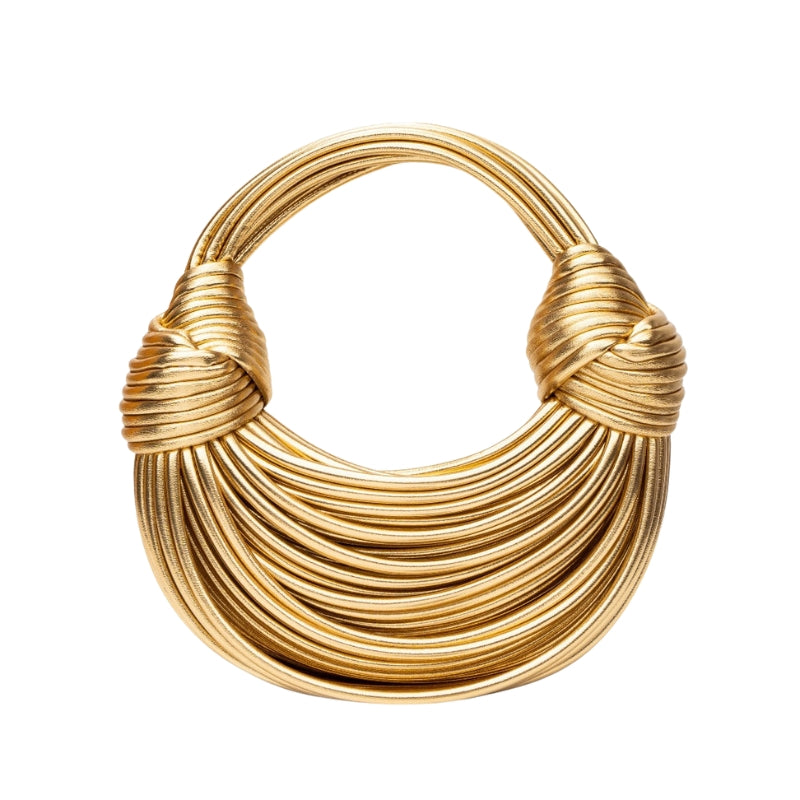 Naomi – Formet Håndtaske med Lynlås og Knudedetalje