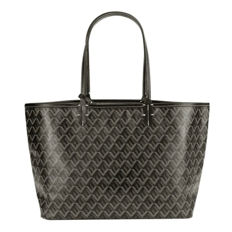 Dahlia - Letvægt Stor Kapacitet Bølge Mønster Håndtaske