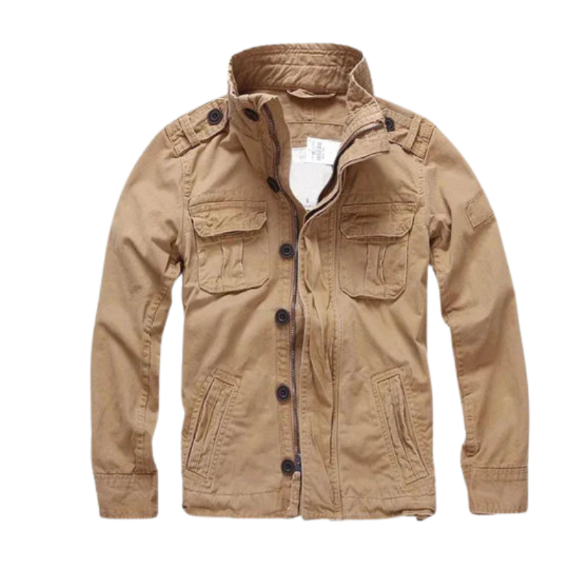 Lucas – Jakke med Lynlås Lange Ærmer og Flere Lommer