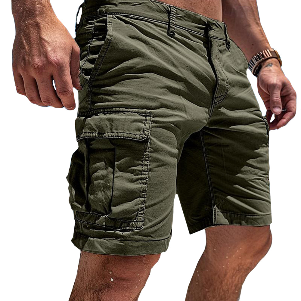 Samuel – Letvægts Cargo Shorts med Flere Lommer