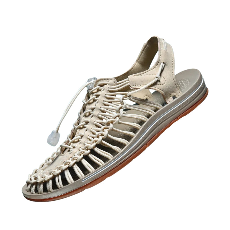 SplashBreeze – Moderne Sko med Vævet Design og Justerbar Ankelsløjfe