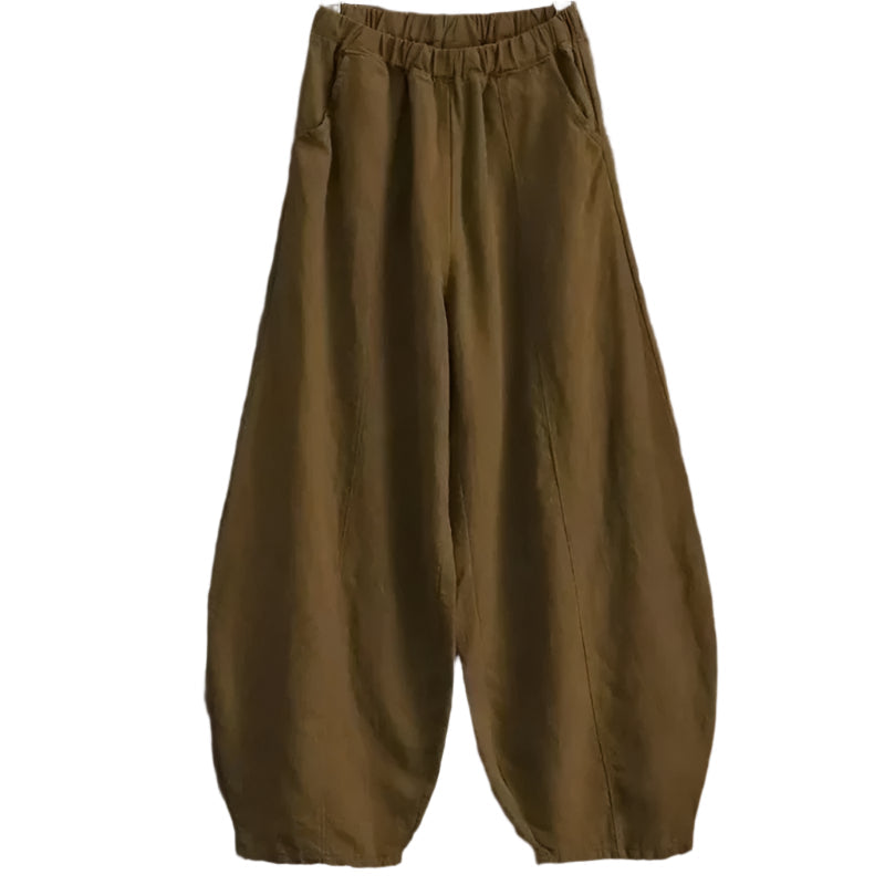 Jasmine – Moderne vide bukser med sidelommer