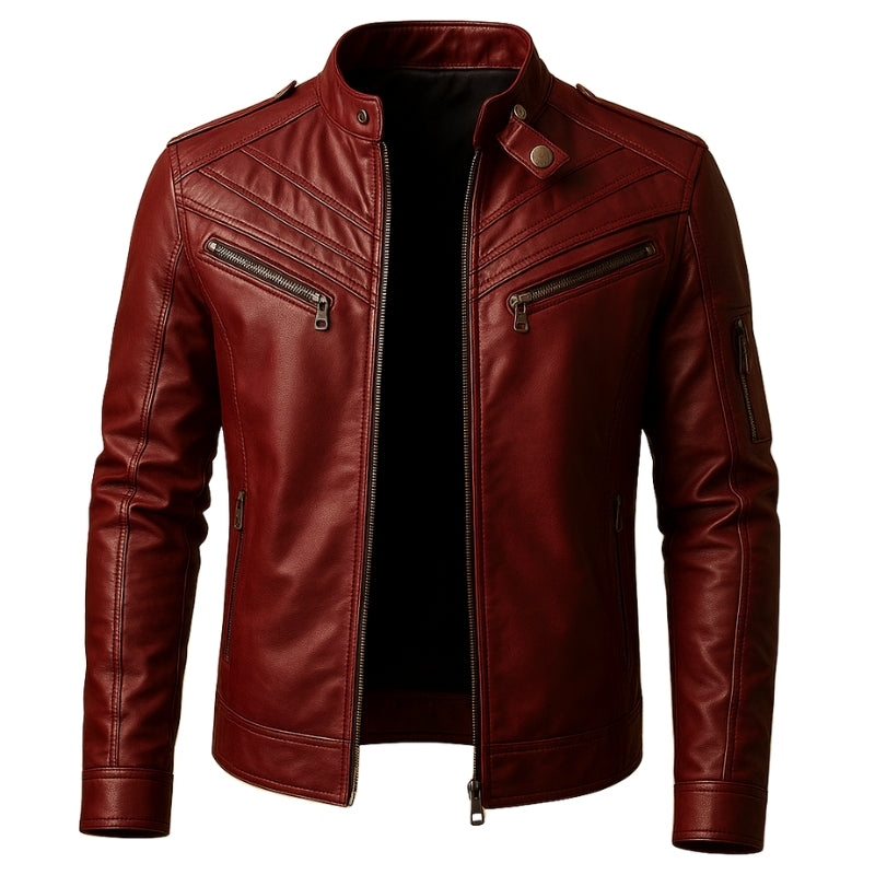 Darian – Jakke med Lange Ærmer, Lynlås og Forlommer