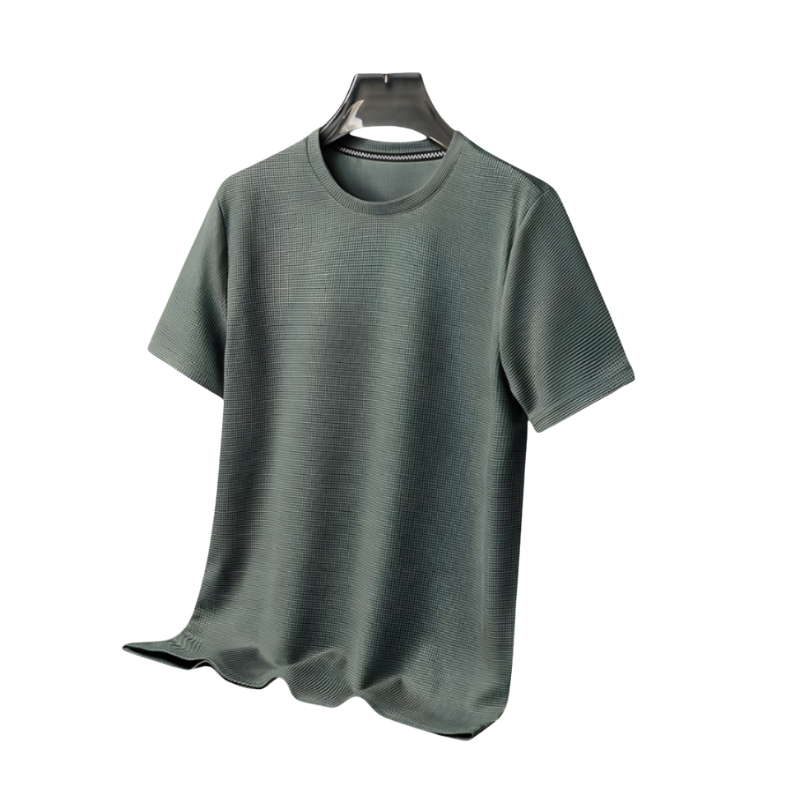 Jeremy – T skjorte med rund hals korte ærmer og løs pasform