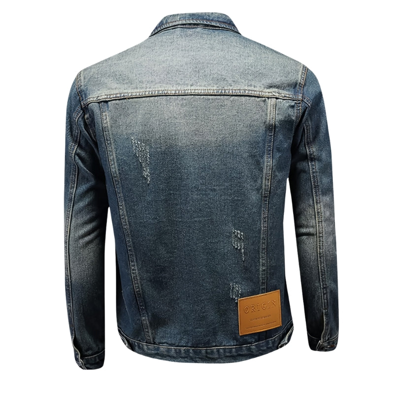 Henry – Lange Ærmer Jakke med Klassisk Krave og Lommer