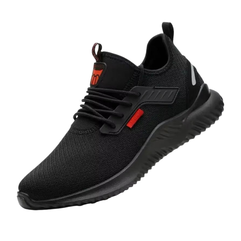 William – Holdbare Sneakers med Stål tå og Snørelukning