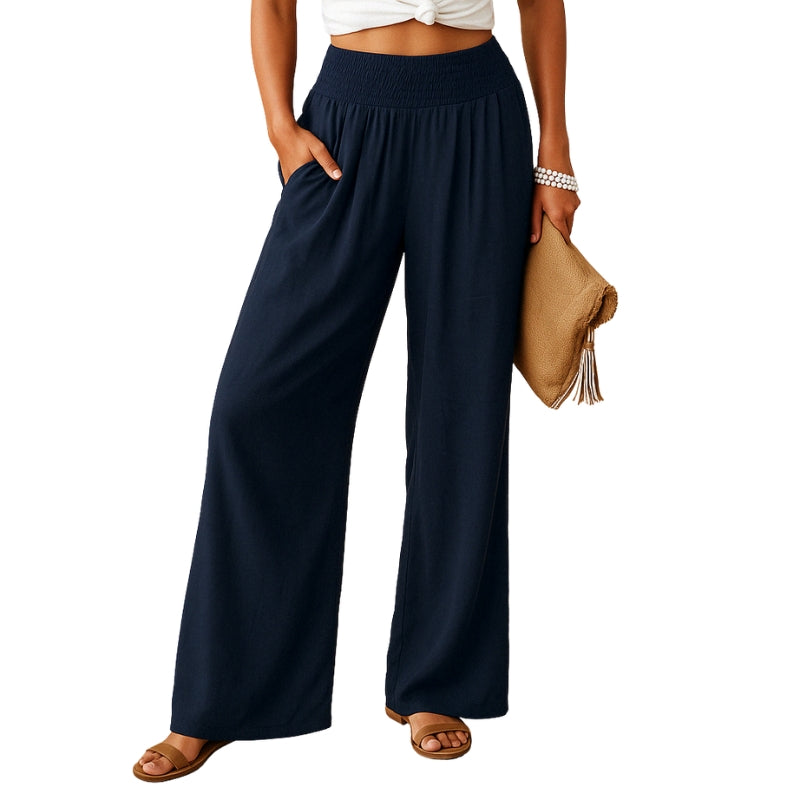 Noah – Letvægtsbukser med Lige Ben og Elastisk Talje