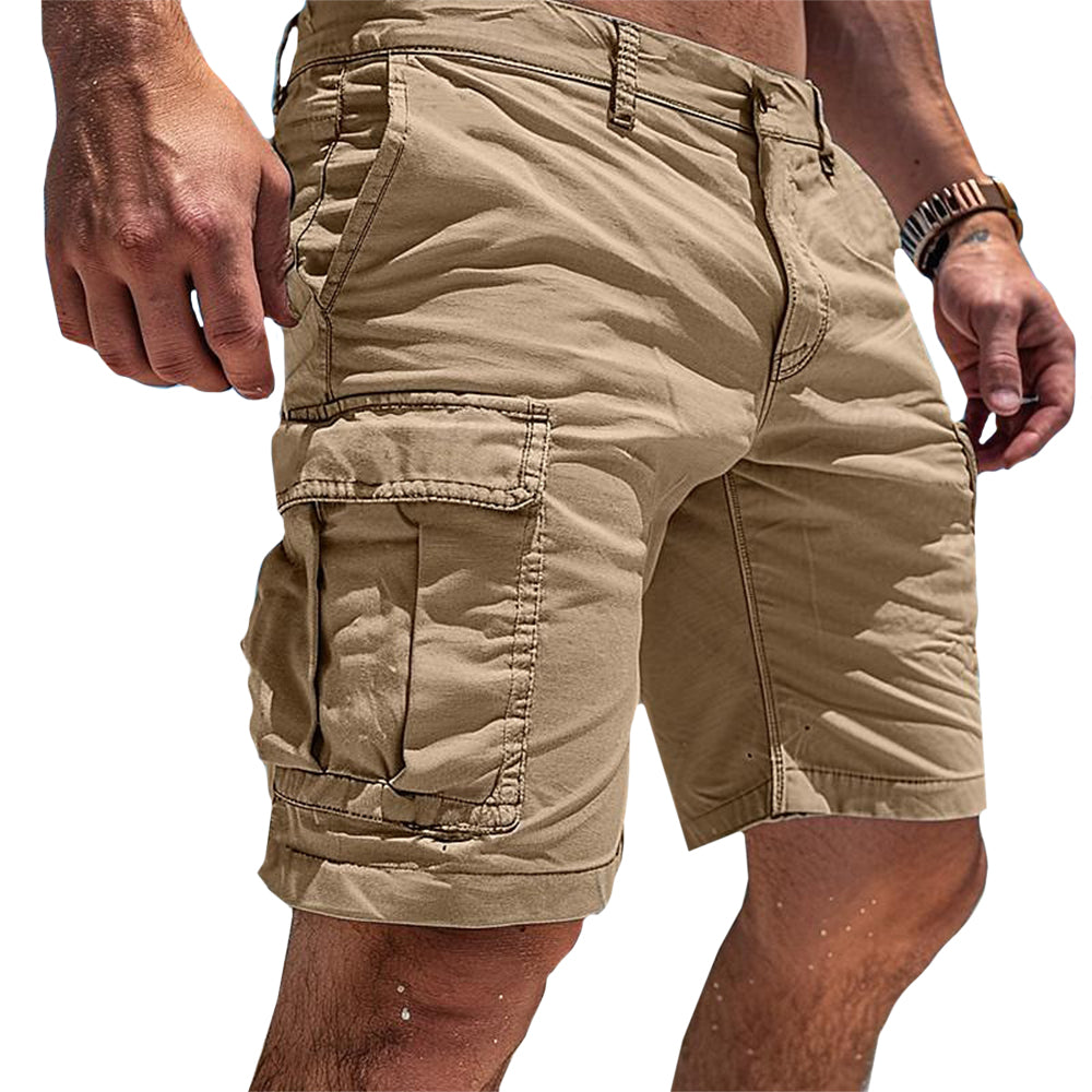 Samuel – Letvægts Cargo Shorts med Flere Lommer
