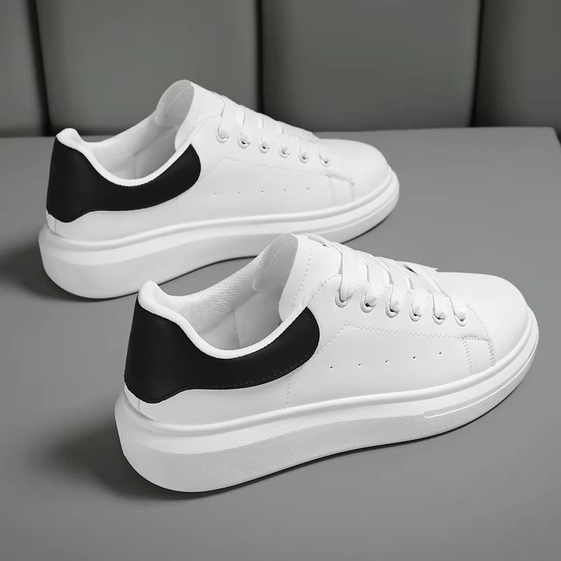 Matthew – Åndbare Snøre Sneakers med Rund Tå