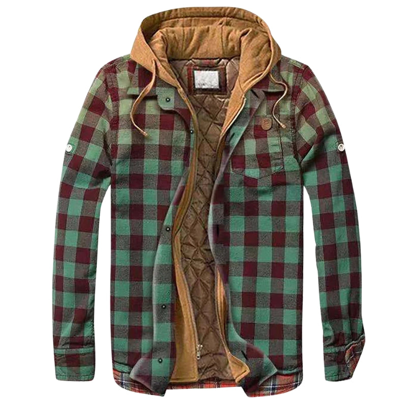 Samuel – Lange Ærmer Jakke med Hætte og Lynlås