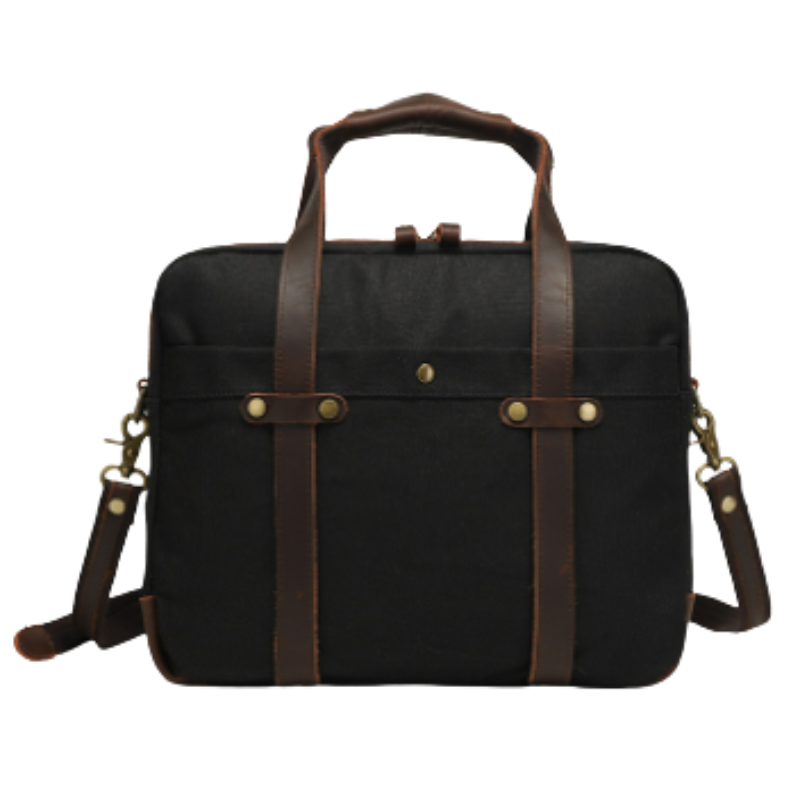 Hazel – Stor messenger taske med lynlås og justerbare stropper