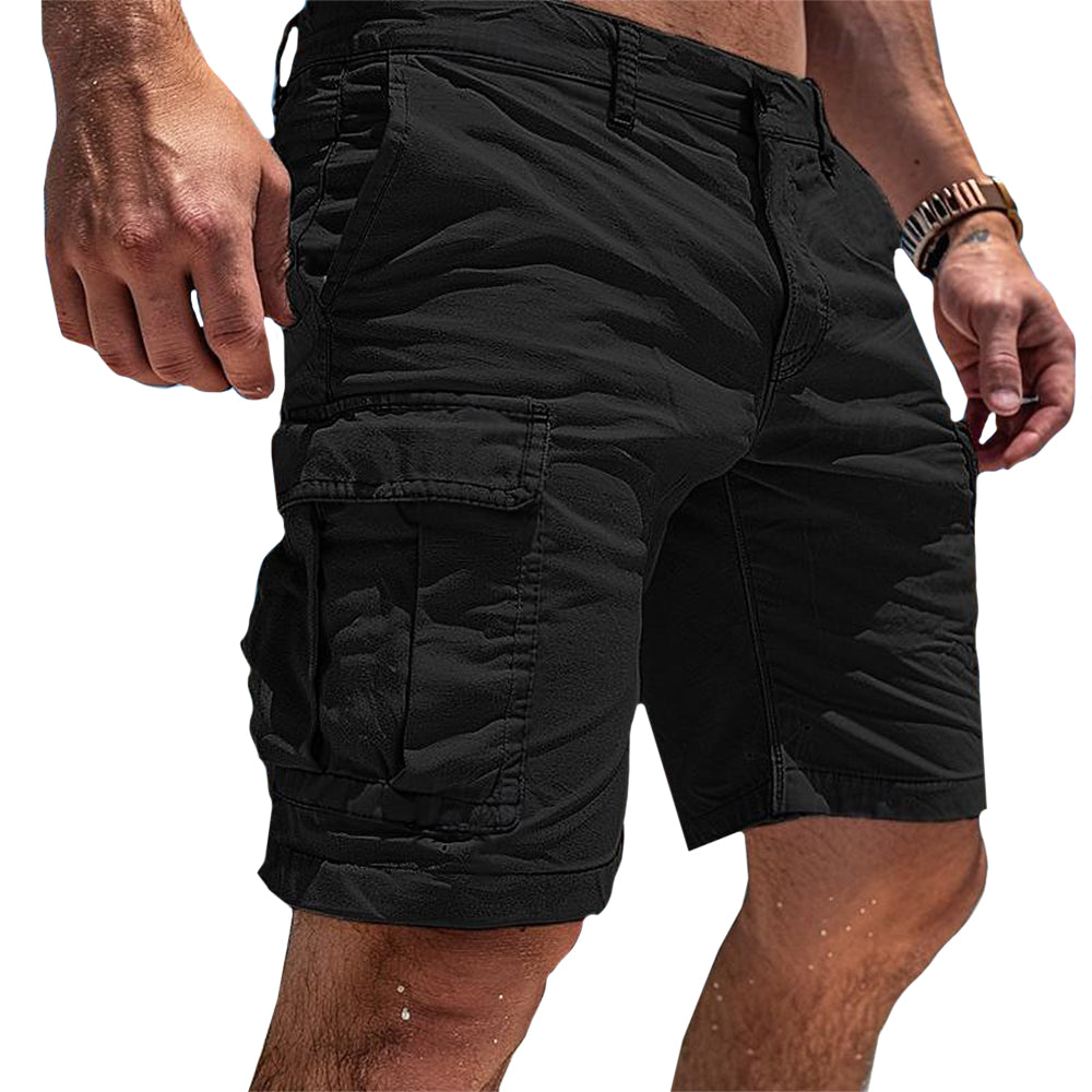 Samuel – Letvægts Cargo Shorts med Flere Lommer