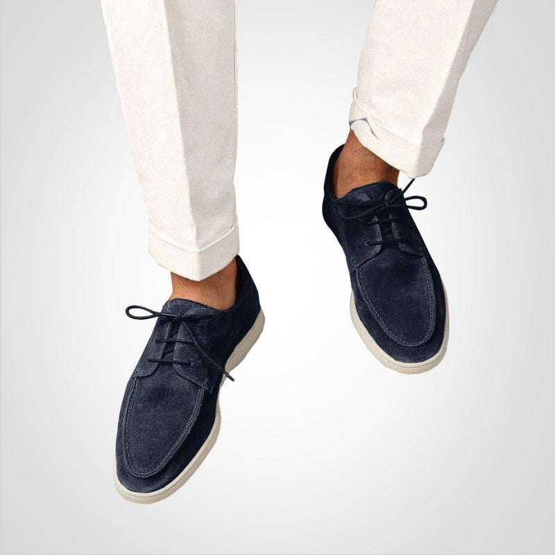 Daniel – Casual Loafers med Letvægtssål og Snørelukning
