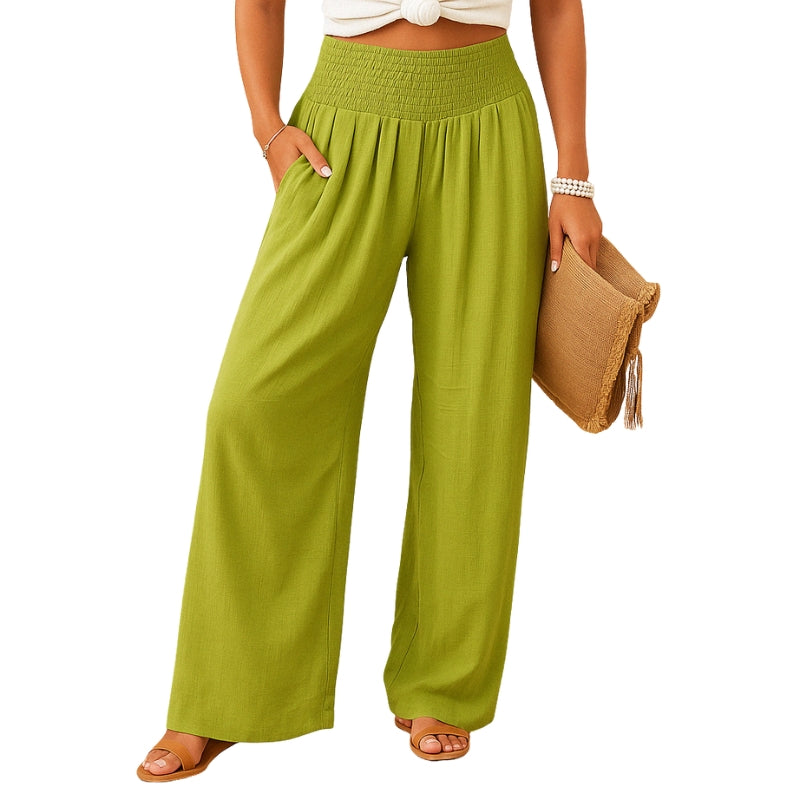 Noah – Letvægtsbukser med Lige Ben og Elastisk Talje