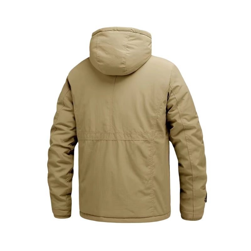 Owen – Taktisk Jakke med Aftagelig Hætte og Flere Lommer