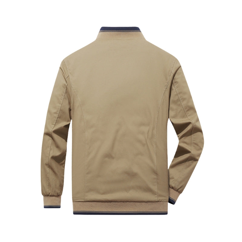 Jacob – Reversibel Langærmet Zip Bomberjakke