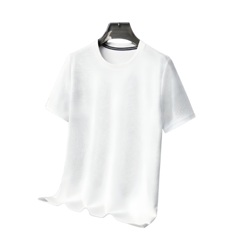 Jeremy – T skjorte med rund hals korte ærmer og løs pasform