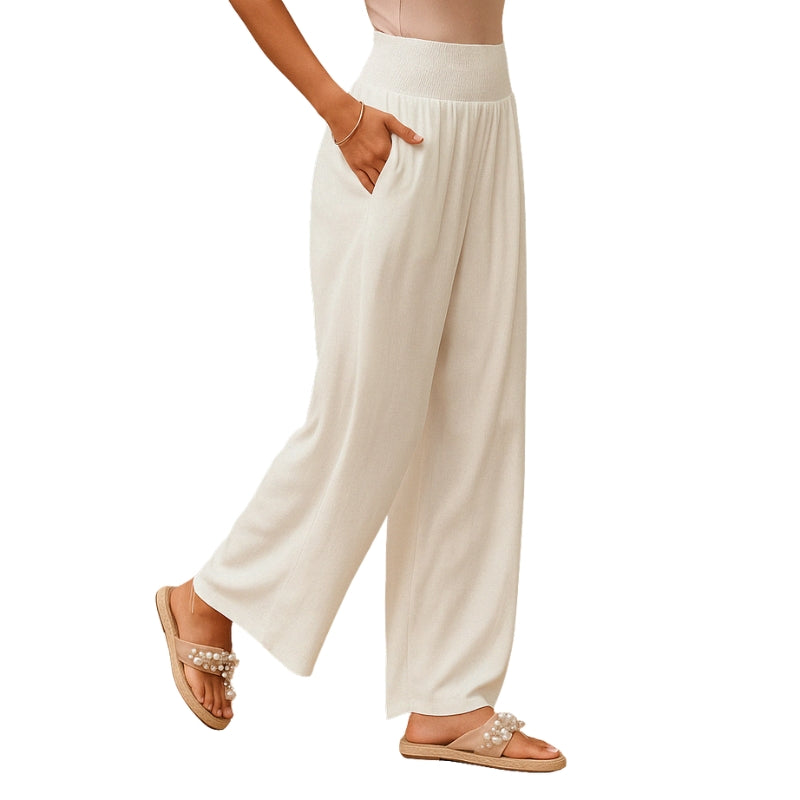 Noah – Letvægtsbukser med Lige Ben og Elastisk Talje