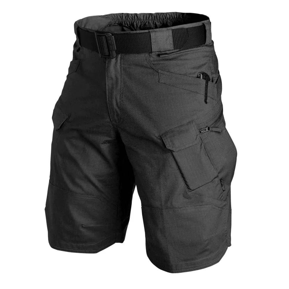 Charles – Tactical Shorts med Flere Lommer og Elastisk Talje