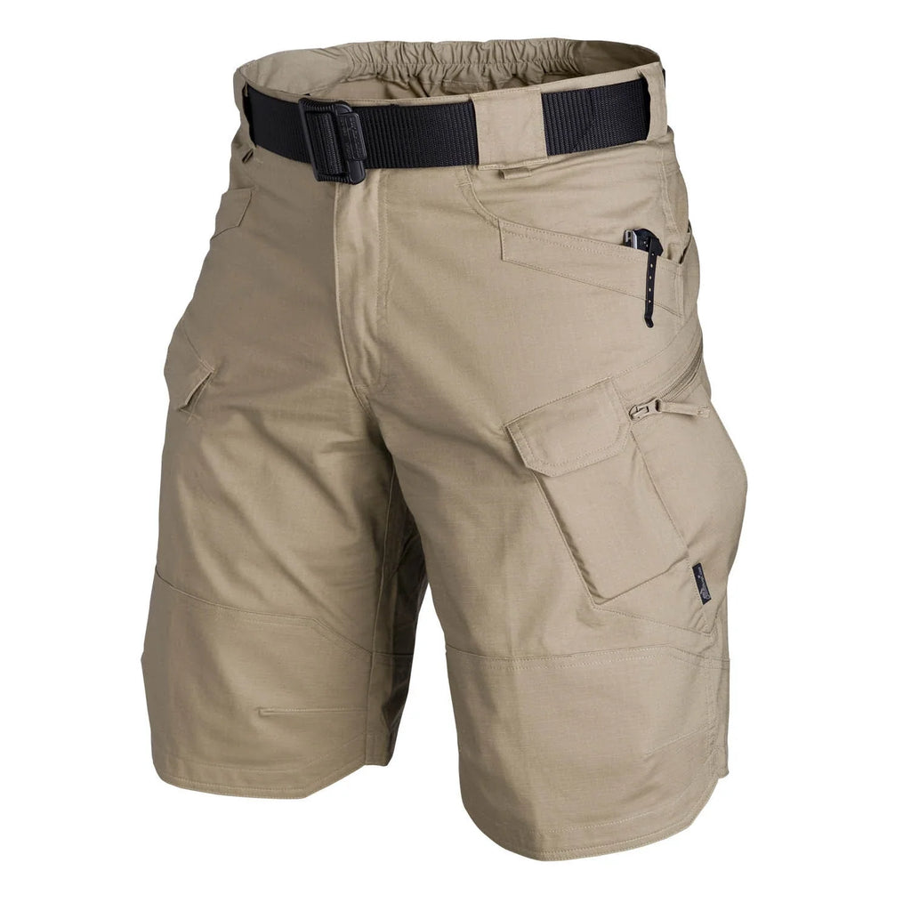 Charles – Tactical Shorts med Flere Lommer og Elastisk Talje