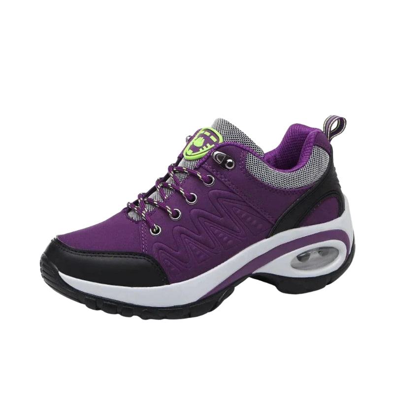 Scarlett - Snøresneakers med rund tå