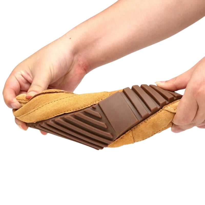 Cameron – Flats med Fleksibel Sål og Rund Tå