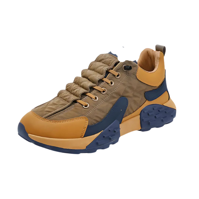 Peter – Løbesko med tyk sål skridsikker bund og snørebånd i mesh