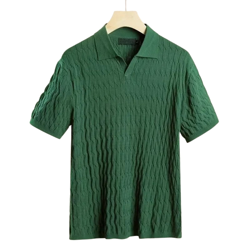 Dylan – Skjorte med Korte Ærmer og Klassisk Krave