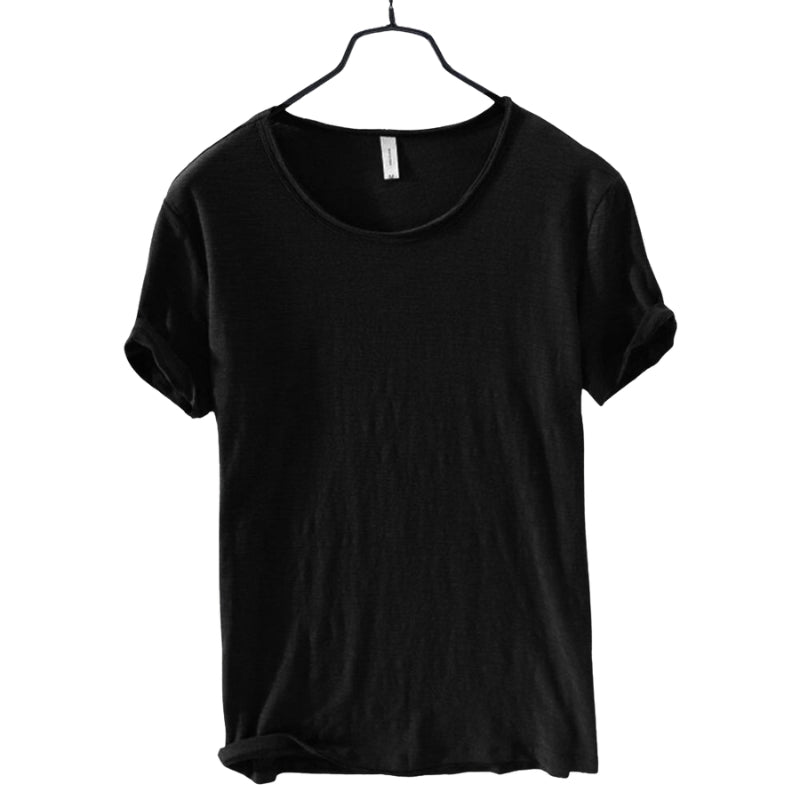 Elijah – Blød T-shirt med Rund Hals og Afslappet Pasform