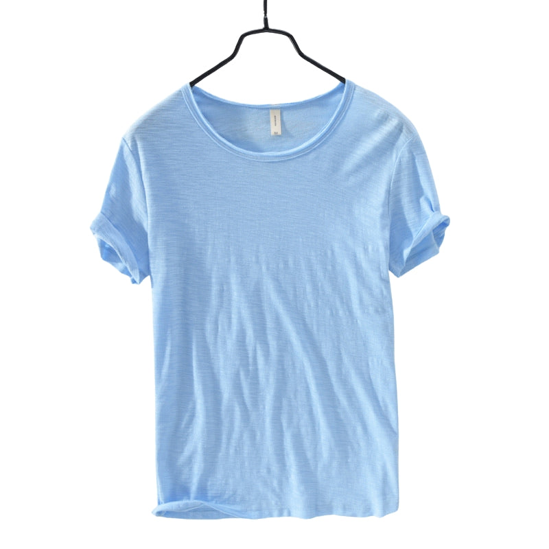 Elijah – Blød T-shirt med Rund Hals og Afslappet Pasform