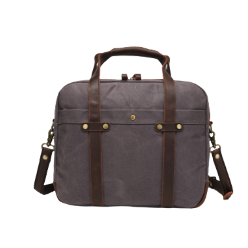 Hazel – Stor messenger taske med lynlås og justerbare stropper