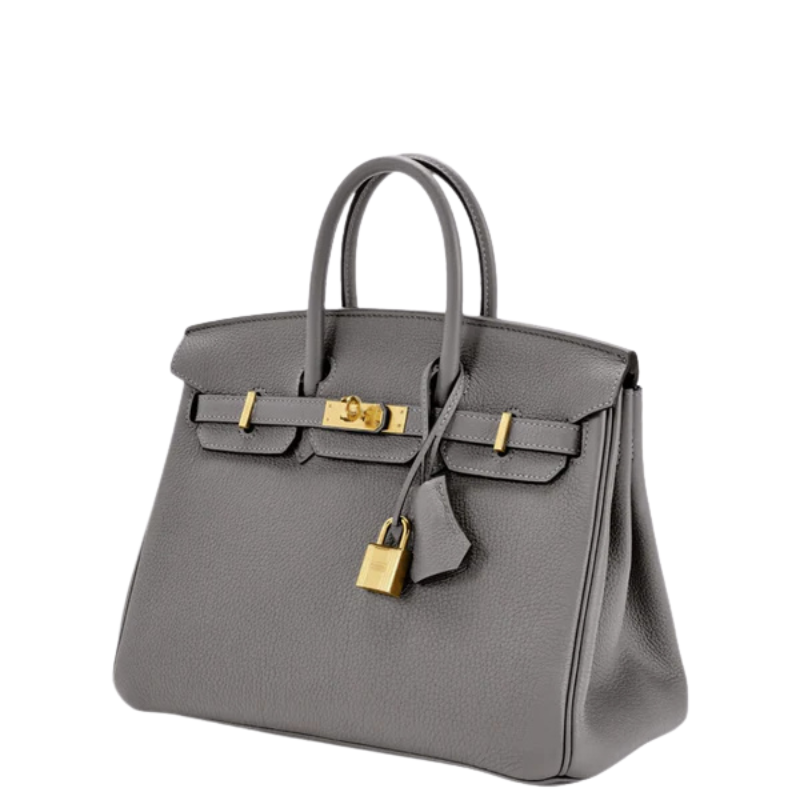 Brana – Struktureret Håndtaske med Syningsdetaljer og Toplåslukning