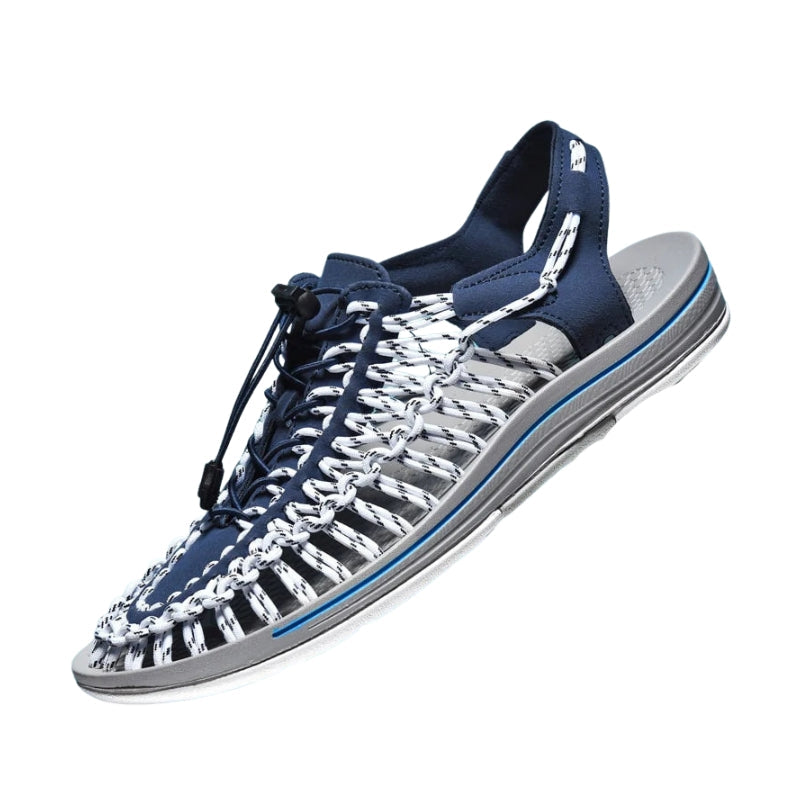 SplashBreeze – Moderne Sko med Vævet Design og Justerbar Ankelsløjfe