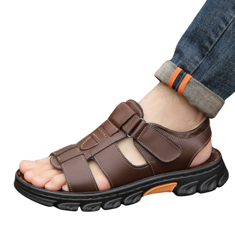 Harold – Sandaler med åben tå og skridsikker tyk sål