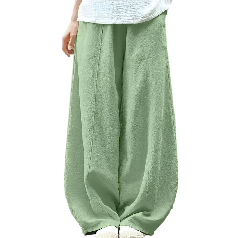 Jasmine – Moderne vide bukser med sidelommer