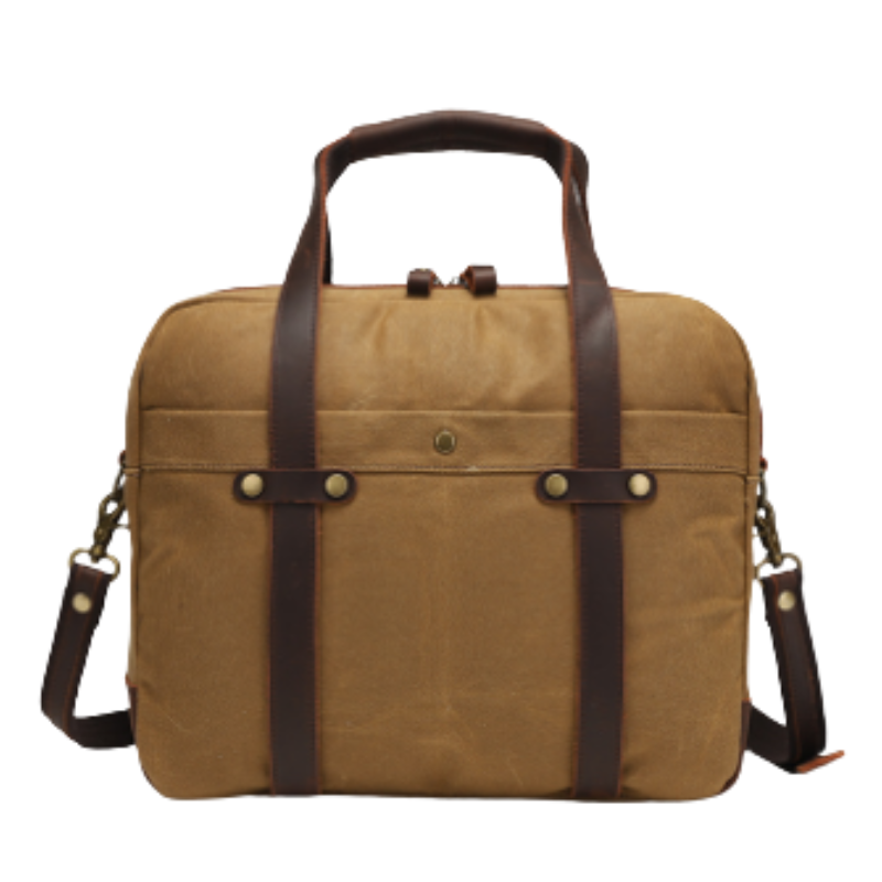 Hazel – Stor messenger taske med lynlås og justerbare stropper