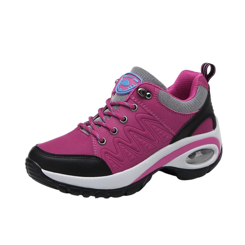 Scarlett - Snøresneakers med rund tå