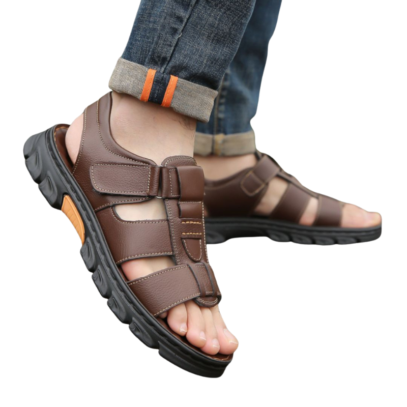 Harold – Sandaler med åben tå og skridsikker tyk sål