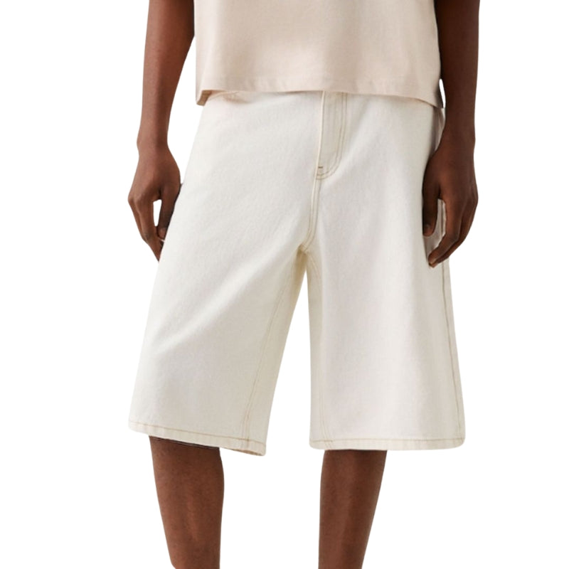 Robert – Løs Pasform Shorts med Bred Ben og Lommer