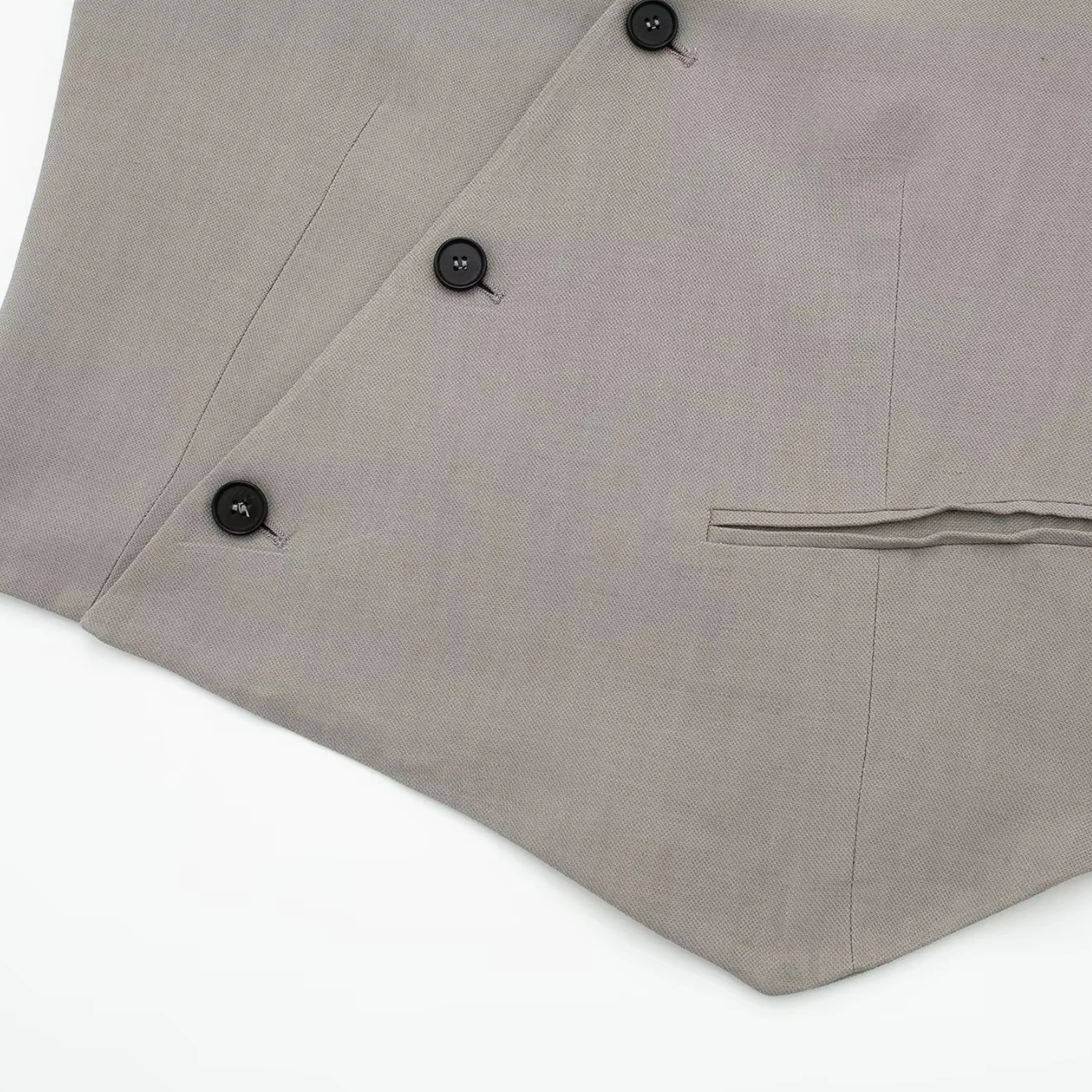 Clara | Forårs Sæt med Ærmeløs Asymmetrisk Vest og Løse Bukser