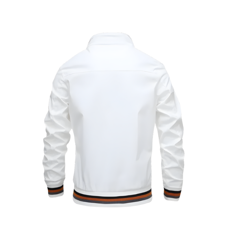 Alaric – Lange Ærmer Jakke med Lynlås og Lommer