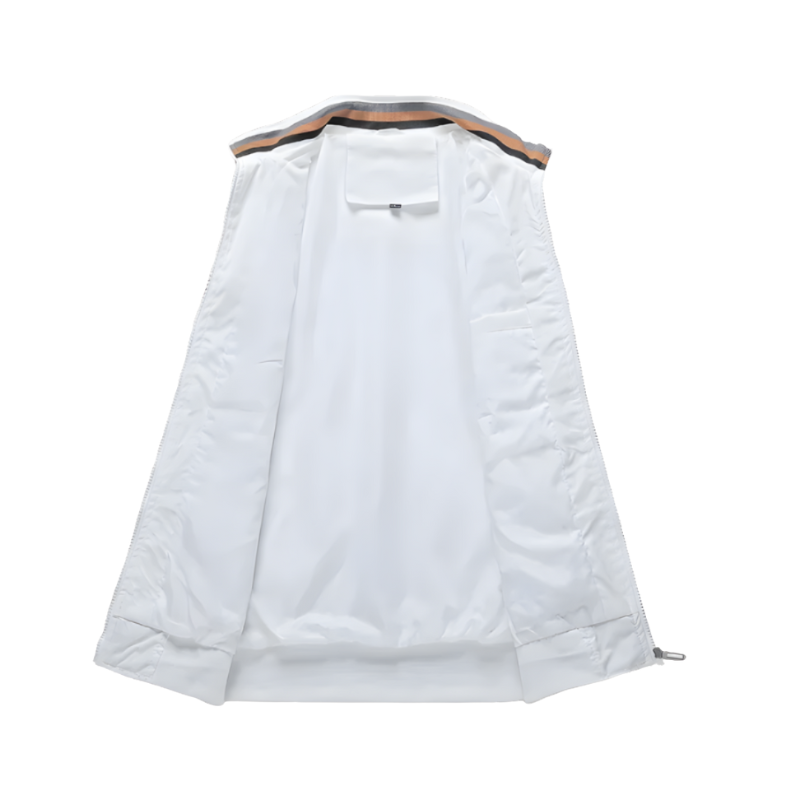 Alaric – Lange Ærmer Jakke med Lynlås og Lommer