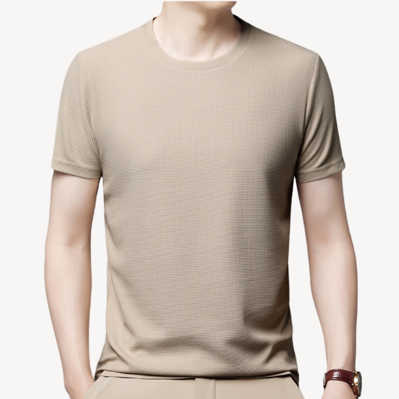 Jeremy – T skjorte med rund hals korte ærmer og løs pasform