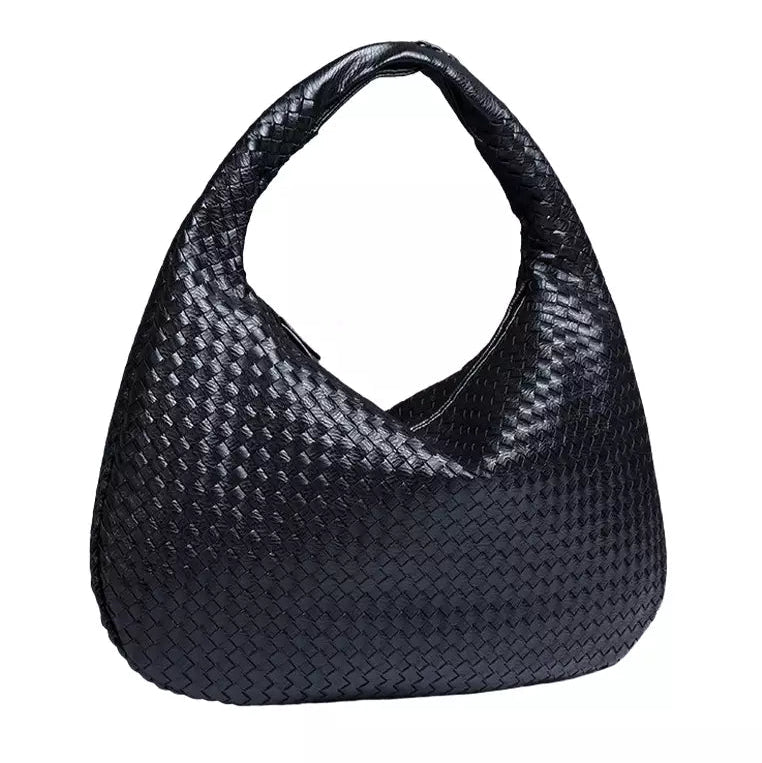 Arvella – Struktureret Håndtaske med Lynlåslukning og Organiseret Indre